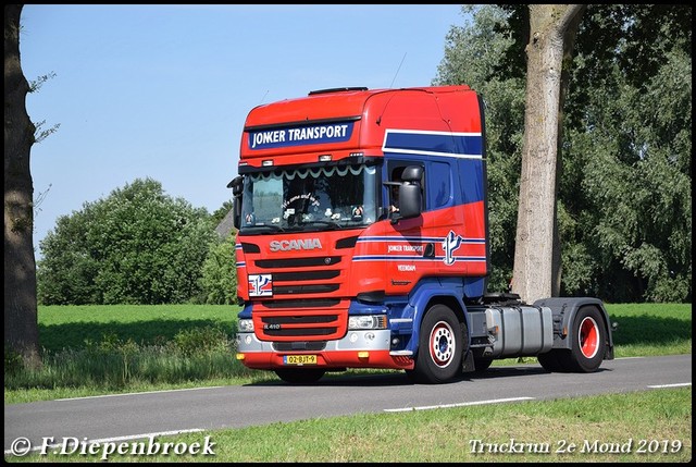 02-BJT-9 Scania R410 Jonker Transport Veendam-Bord Truckrun 2e mond 2019