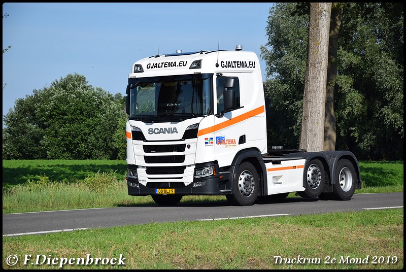 08-BLJ-9 Scania R410 Gjaltema-BorderMaker - Truckrun 2e mond 2019