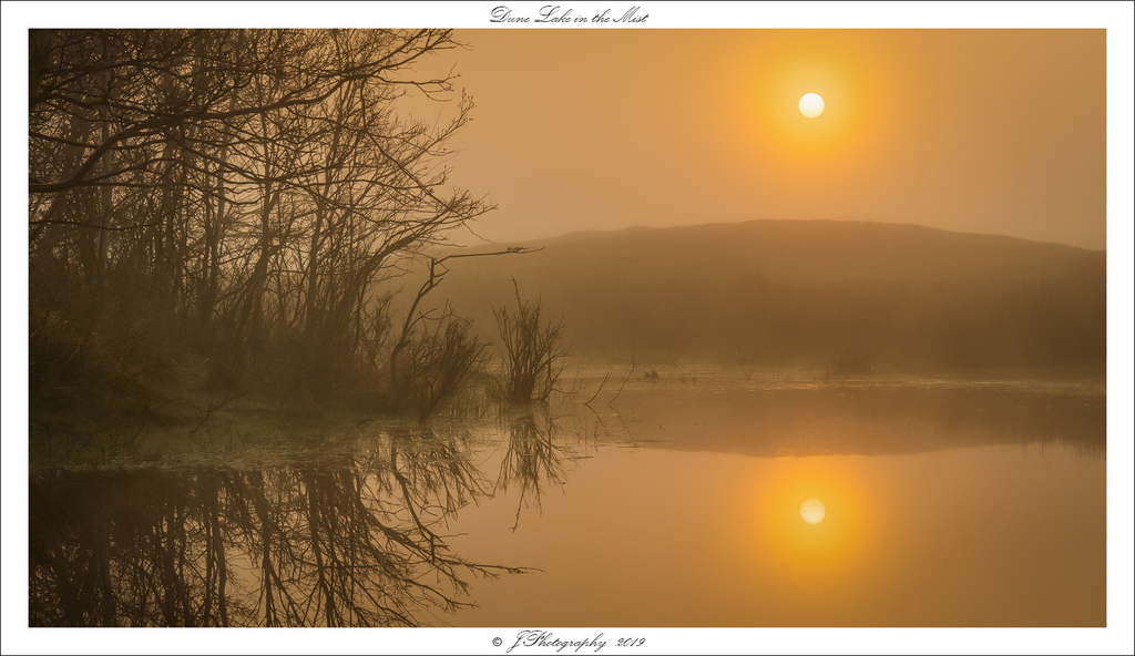  DSC9909 Dune Lake in the Mist - 