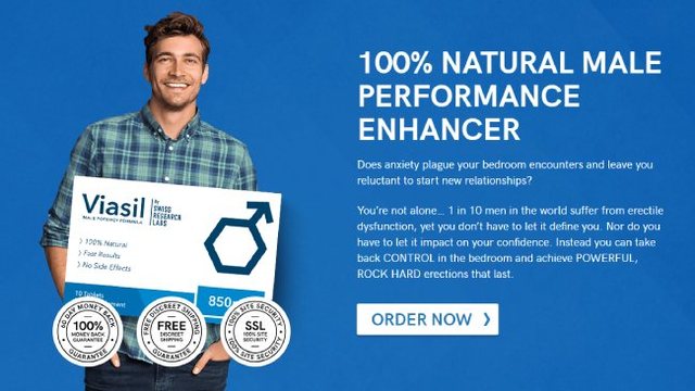 Viasil 100% Natural Male Performance Enhancer Picture Box