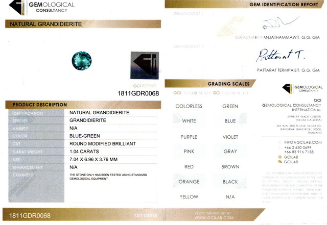 1.04-GR CERTIFICATES