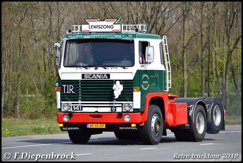 BF-XF-07 Scania 141 Lewiszong-BorderMaker - Retro Trucktour 2019