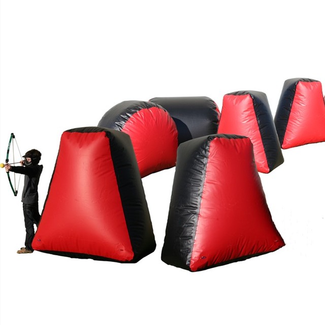 6pcs Inflatable Bunkers For Shooting Game Archery  Archery Tag Equipment