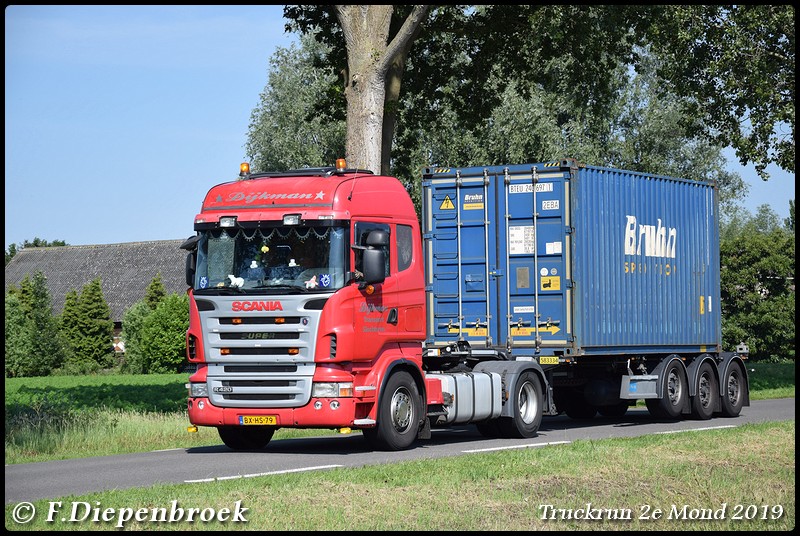 BX-HS-79 Scania R420 Dijkman-BorderMaker - Truckrun 2e mond 2019