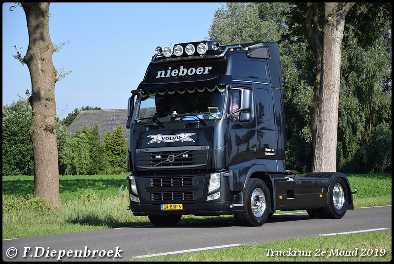 24-BBF-6 Volvo FH3 Nieboer-BorderMaker - Truckrun 2e mond 2019