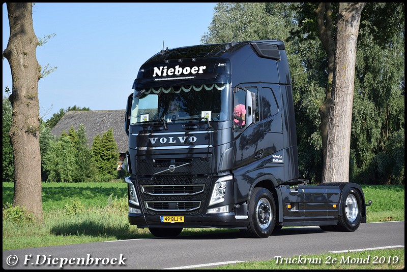 49-BLJ-9 Volvo FH4 Nieboer-BorderMaker - Truckrun 2e mond 2019