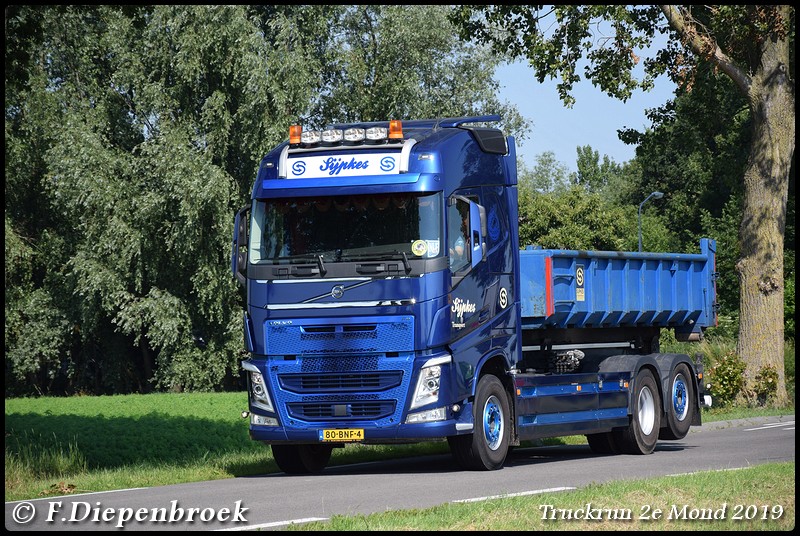 80-BNF-4 Volvo FH4 Sijpkes-BorderMaker - Truckrun 2e mond 2019