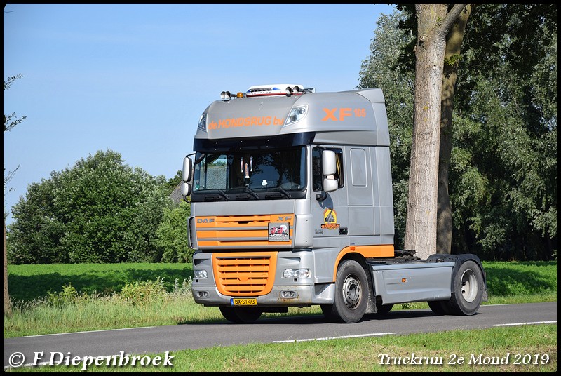 BX-ST-93 DAF 105 De Hondsrug-BorderMaker - Truckrun 2e mond 2019