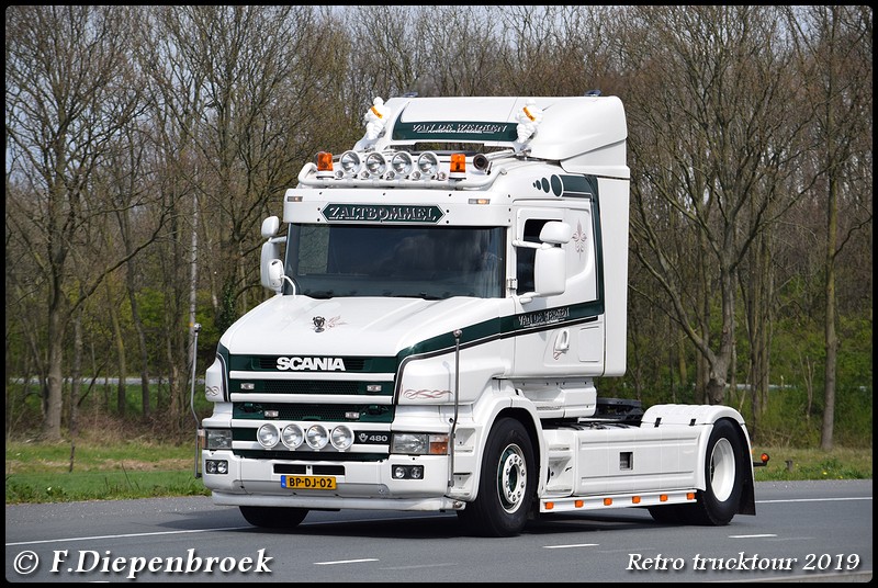 BP-DJ-02 Scania T164 van de Werken-BorderMaker - Retro Trucktour 2019