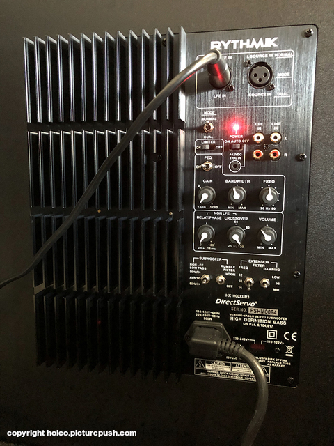 HX1000XLR3 Amplifier Rythmik F18