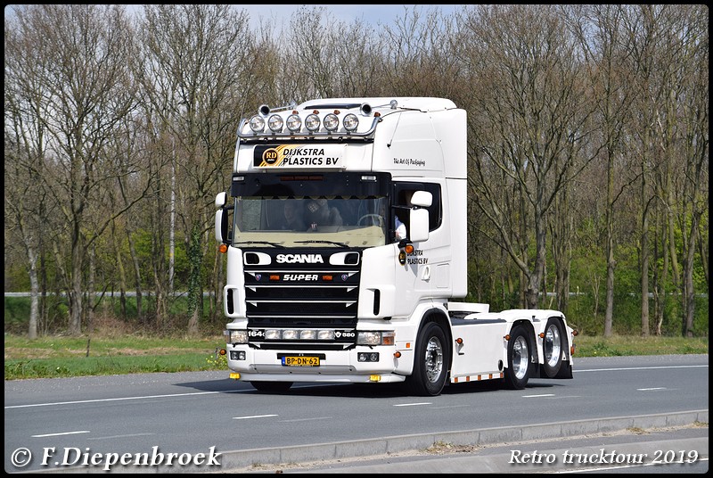 BP-DN-62 Scania 164 Dijkstra-BorderMaker - Retro Trucktour 2019