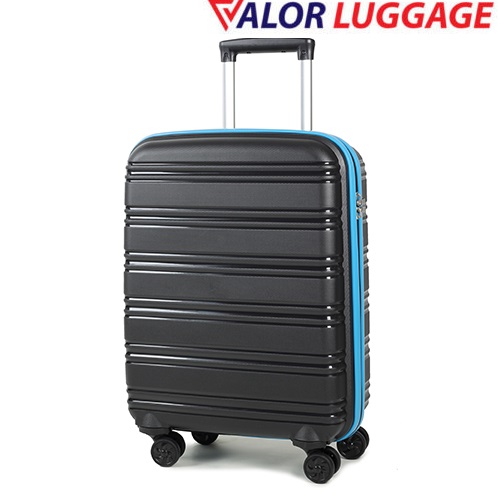 Rock Impact II Black, Blue Trim Valor Luggage