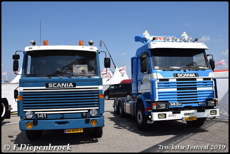 prachtig louter Bestuiven Scania 141 en 143-BorderMaker Truckstar 2019 Foto album van Ferdinand206