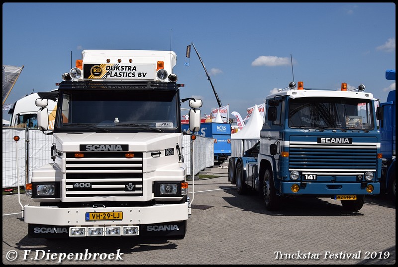 Scania 143 vs 141-BorderMaker - Truckstar 2019