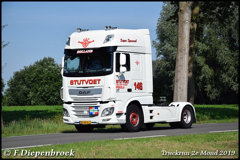 83-BKH-2 DAF 106  Stutvoet-BorderMaker - Truckrun 2e mond 2019