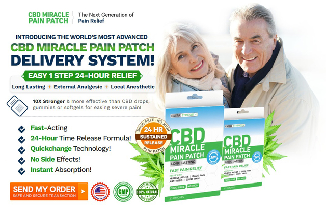 What is the CBD Miracle Pain Patch? CBD Miracle Pain Patch