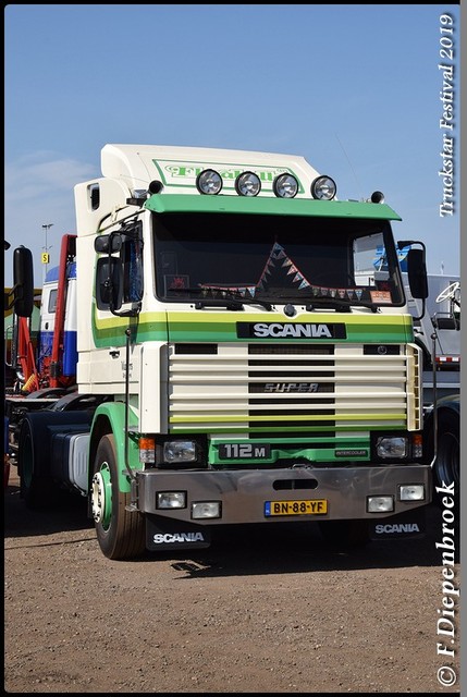 BN-88-YF Scania 112 Warners Grijpskerk-BorderMaker Truckstar 2019