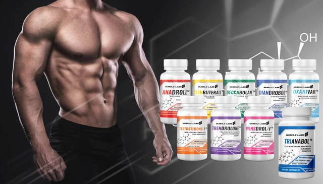 New Muscle Labs USA Supplements Product Line Picture Box
