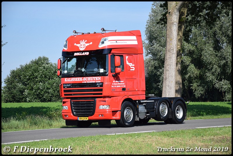BV-LS-14 DAF 105 Kalsbeek Schuten-BorderMaker - Truckrun 2e mond 2019
