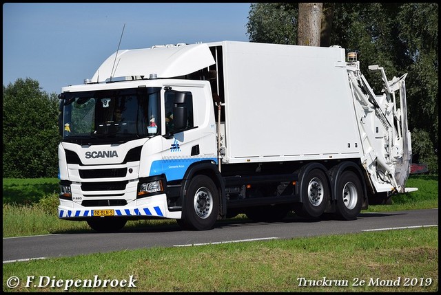 98-BLN-5 Scania P280 Gemeente Assen-BorderMaker Truckrun 2e mond 2019