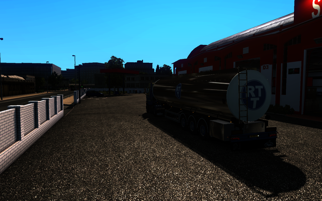 ets2 Mack F700 4x2 Siem Stout bv + Tanktrailer Nie ETS2 prive