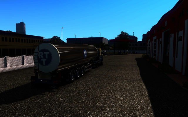 ets2 Mack F700 4x2 Siem Stout bv + Tanktrailer Nie ETS2 prive