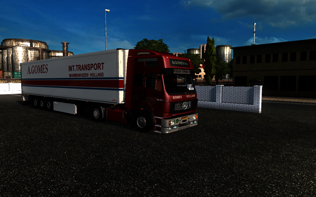 ets2 Mercedes SK 1844 Megespace + Schmitz Ferropla ETS2 prive