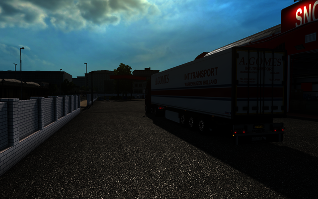 ets2 Mercedes SK 1844 Megespace + Schmitz Ferropla ETS2 prive