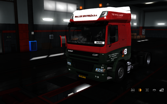 ets2 Daf CF 4x2 Wed.J ETS2 prive