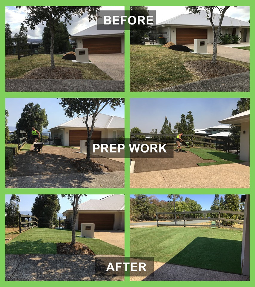 Turf Laying Local Turf