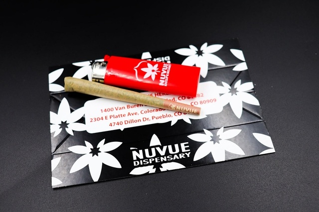 NuVue Dispensary Products Picture Box