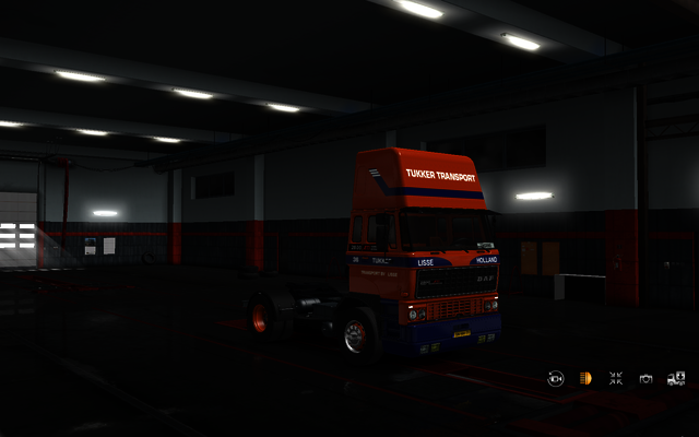 ets2 Daf 2800 Topsleeper 4x2 Tukker Transport Liss ETS2 prive