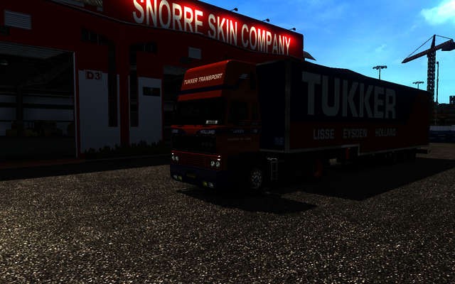 ets2 Daf 2800 Topsleeper 4x2 + Jumbo trailer Tukke ETS2 prive