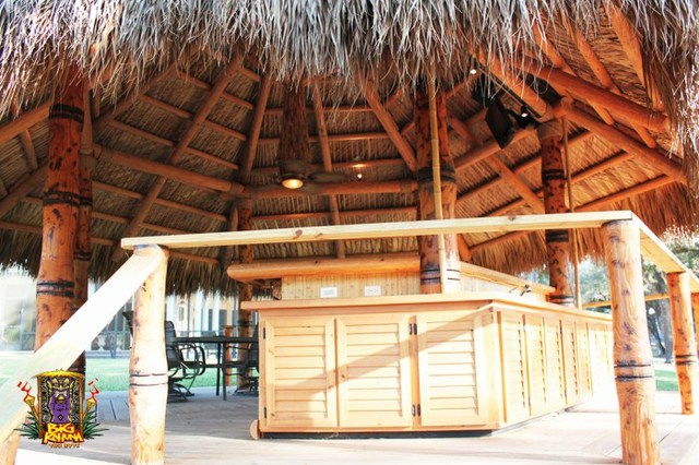 Tiki Huts in South Florida Picture Box