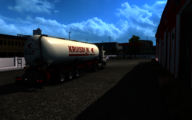 ets2 Daf 95 Ati 4x2 + Silo trailer Kruisdijk Trans ETS2 open