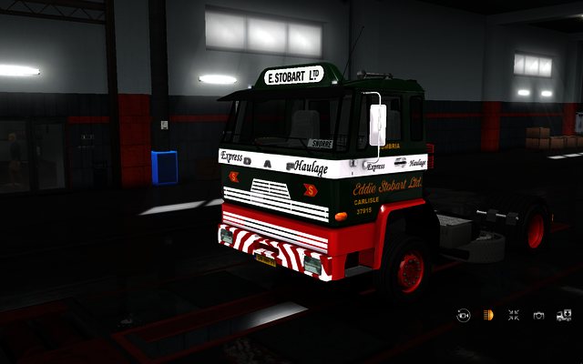 ets2 Daf 2000 4x2 Eddie Stobart Ltd ETS2 open