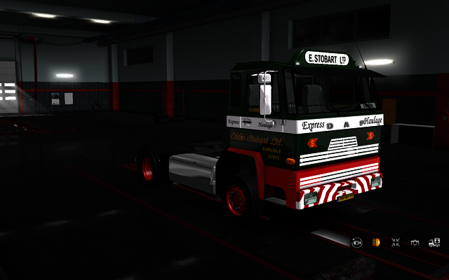 ets2 Daf 2000 4x2 Eddie Stobart Ltd ETS2 open