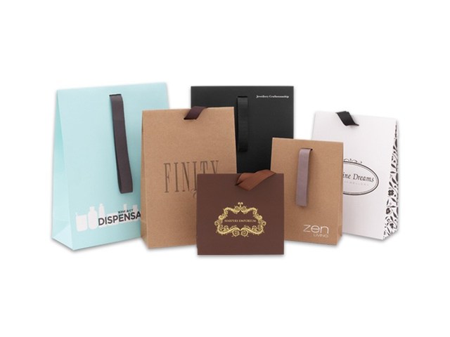 Custom Paper Bags Custom Printed Packaging