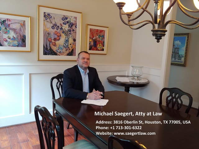 Tax attorney in Houston, Texas Michael Saegert, Atty at Law