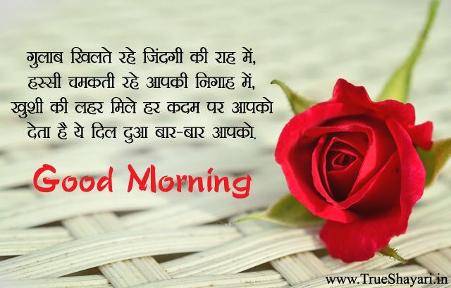 Good Morning Shayari in Hindi for Everyone Picture Box