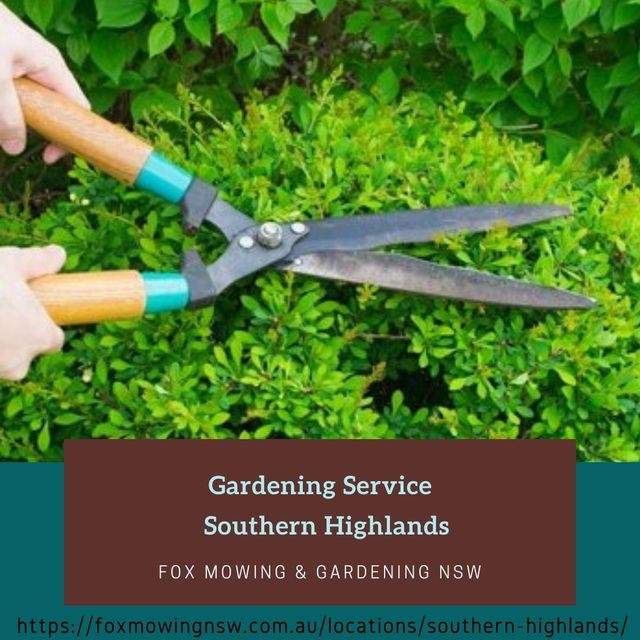 Gardening Services Southern Highlands Lawn Mowing & Gardening