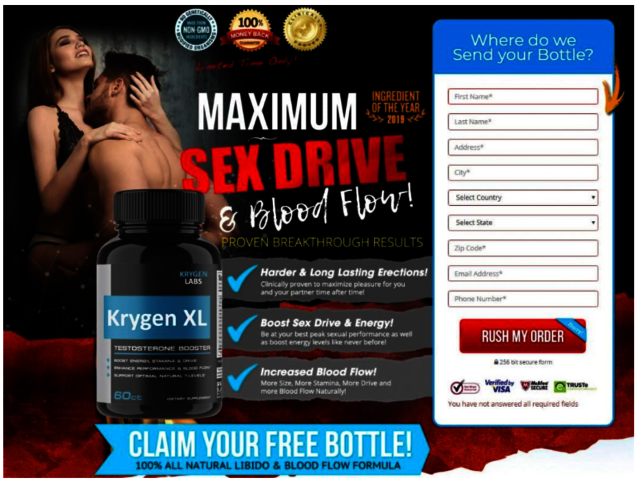 krygen Does Krygen XL UK Male Enhancement Support Work?