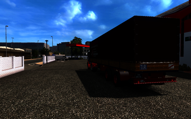 ets2 Volvo F88 4x2 + 2asser planetrailer Huijbregt ETS2 open