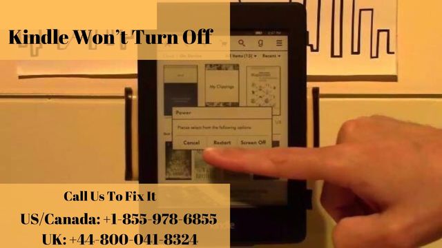 Fix Kindle Wonâ€™t Turn Off Error | Call Kindle He Kindle Help Guides