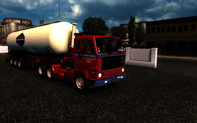 ets2 Volvo F89 6x4 + Silo Trailer Nijhof - Wassink ETS2 open