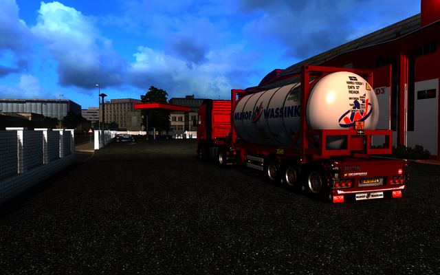 ets2 Volvo Fh12 MK1 4x2 + Pacton container trailer ETS2 open