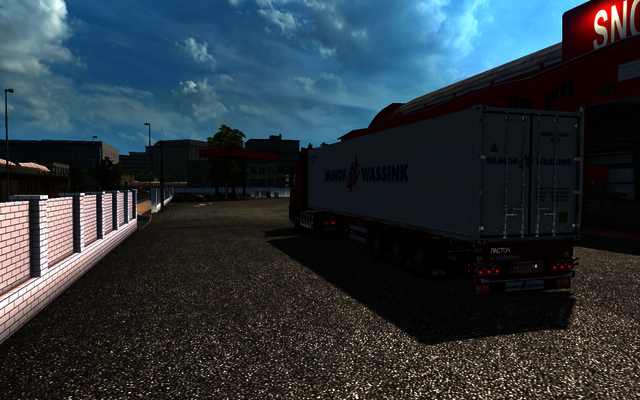 ets2 Volvo FH16 Classic 4x2 + Pacton Containertrai ETS2 open