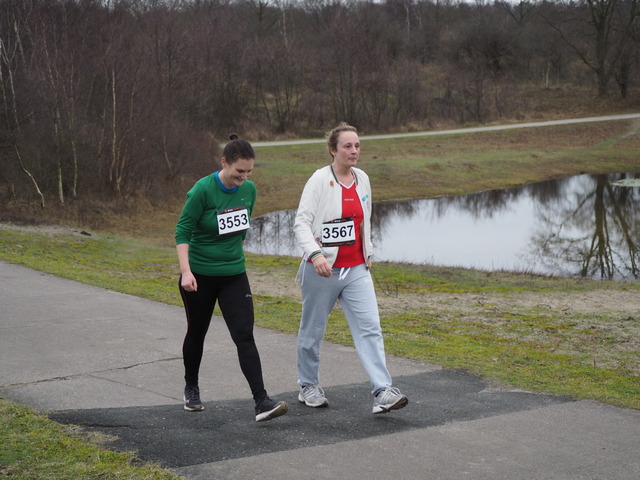 P1050265 5 en 10 km Westvoorne 5-1-2020