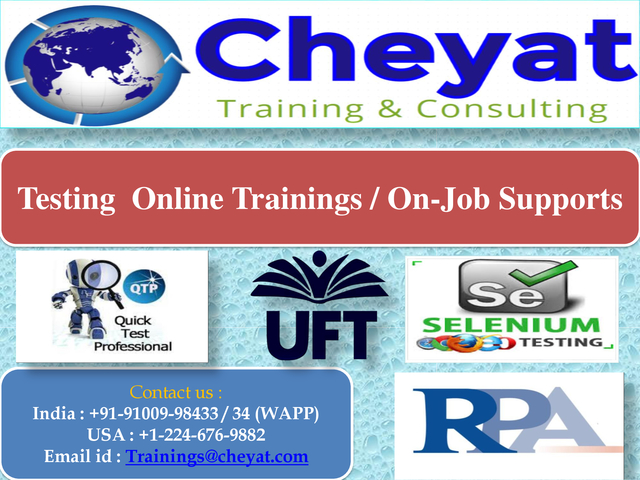 UFT Online Training UFT Online Training