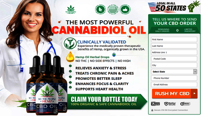 We-The-People-CBD-Oil-Order How We the People CBD Oil Works to Relief Pain?